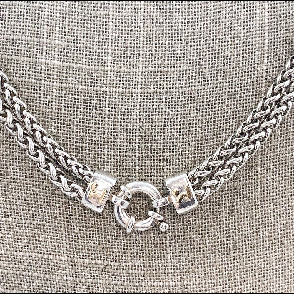 🔥SOLD🔥 18K 925 Flli Menegatti Wheat Chain